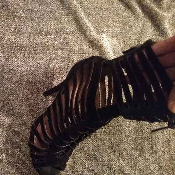 Colin Stuart Black Shoes  Size 8 - Picture 3 of 6